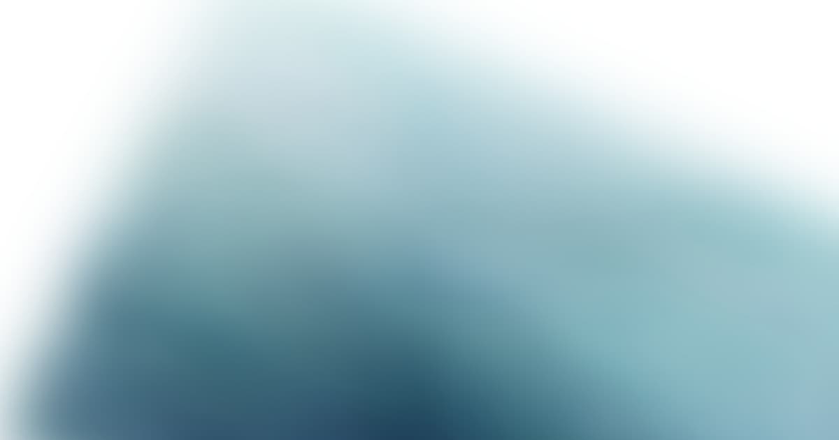 Jemný mlžný gradient v modrých a teal tónech, který symbolizuje rychlé změny AI v e-commerce