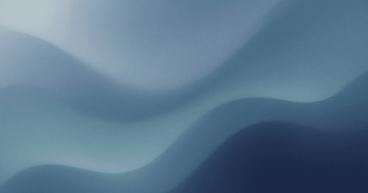 Abstraktní mlžný gradient s plynulými vrstvami symbolizující workflow pro AI enrichment produktových dat
