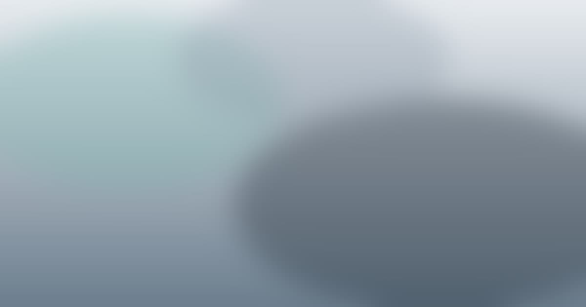 Soft misty blue and teal gradient with abstract dashboard layers representing AI tools for ecommerce sellers