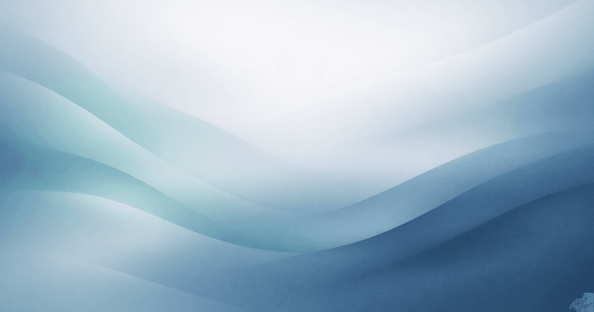 Jemné abstraktní vlny ve stylu mist symbolizující validační pravidla, sampling a schvalování katalogových dat