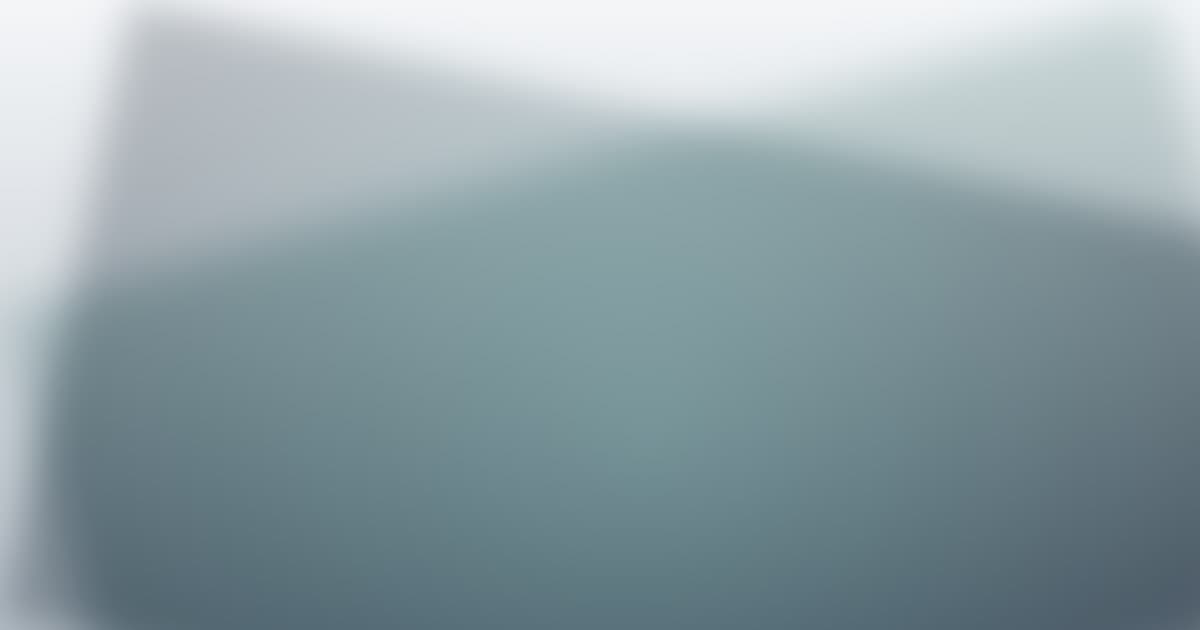 Soft misty gradient with teal and steel-blue waves representing retail technology flow