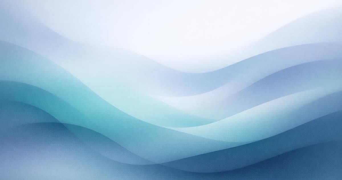 Mist-style abstract gradient visualizing product category mapping paths across ecommerce channels