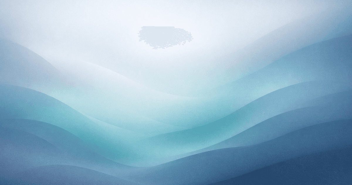 Soft mist-style abstract waves representing structured ecommerce product descriptions and conversion-focused content design