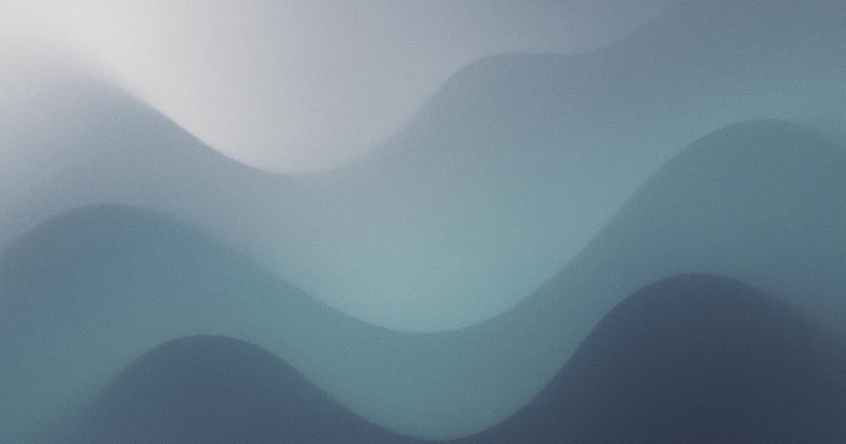 Abstraktní mist gradient znázorňující strukturu kategorií a cesty vyhledávání v e-shopu