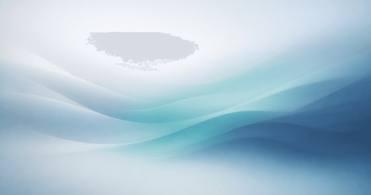 Abstraktní mist gradient znázorňující čištění produktových dat a řešení Shopify CSV import chyb