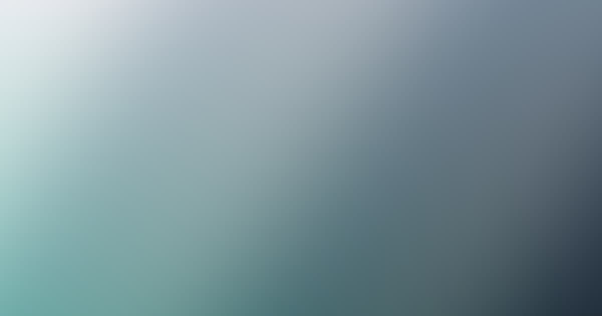 Soft mist-like silver blue and teal gradient waves suggesting AI-driven apparel fit intelligence