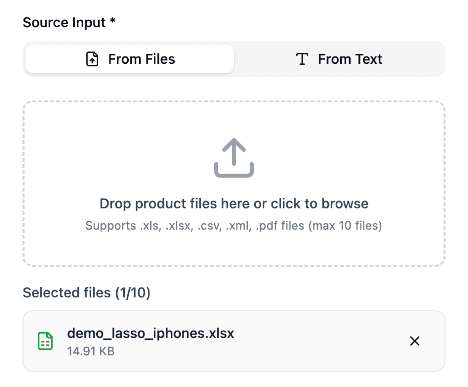 Our agentic pipeline cleans and imports any data correctly, with built-in validation.